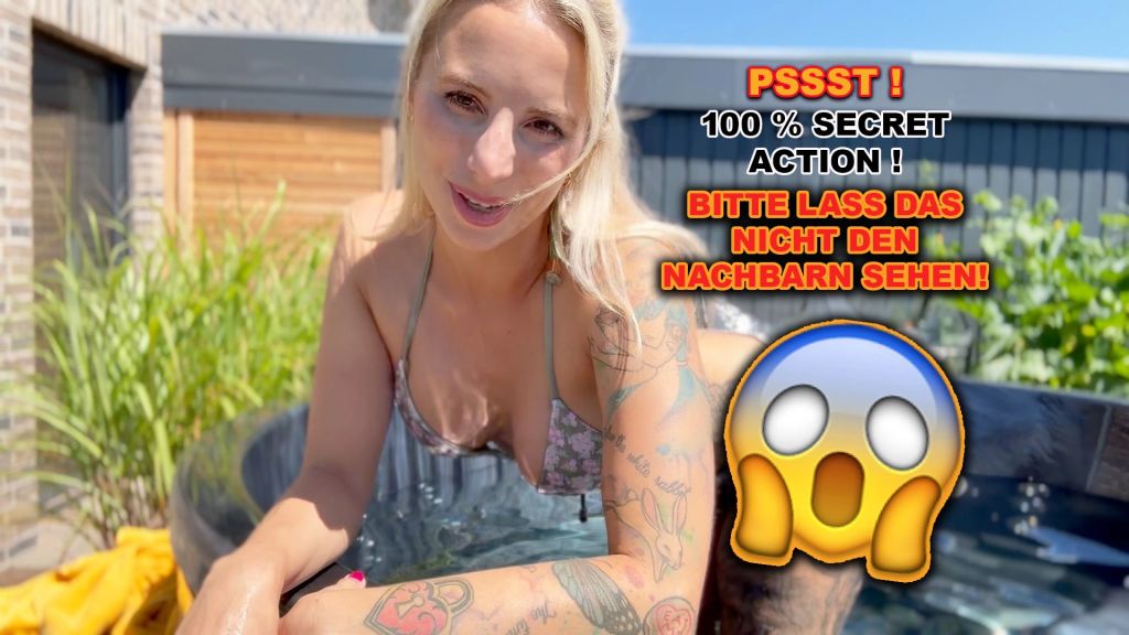 PSSST ! 100 % SECRET ACTION ! DASS DARF KEINER SEHEN!