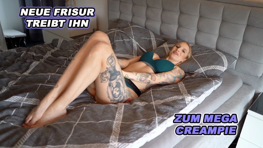 NEUE FRISUR TREIBT IHN ZUM MEGA CREAMPIE !