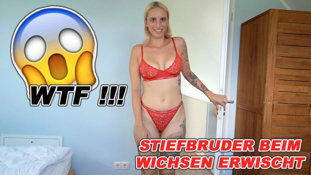 WTF - STIEFBRUDER BEIM WICHSEN ERWISCHT !!!