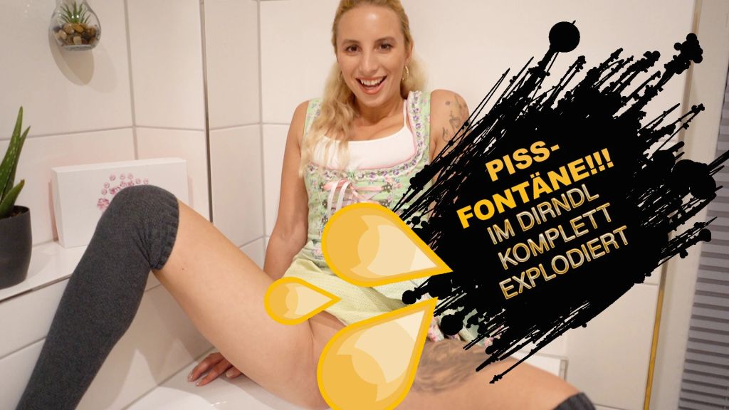 sexy foto nr. 9 von PISSFONTÄNE - IM DIRNDL KOMPLETT EXPLODIERT!!!