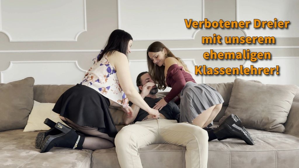 sexy foto nr. 10 von Verbotener Dreier mit unserem ehemaligen Klassenlehrer!