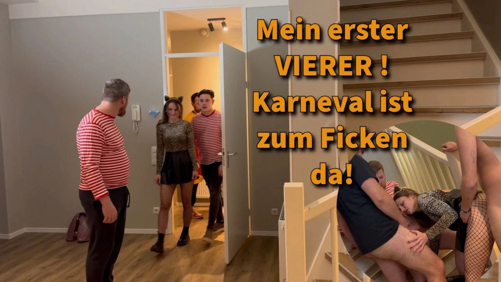sexy foto nr. 10 von Mein erster Vierer! Zu viele Schwänze an Karneval!