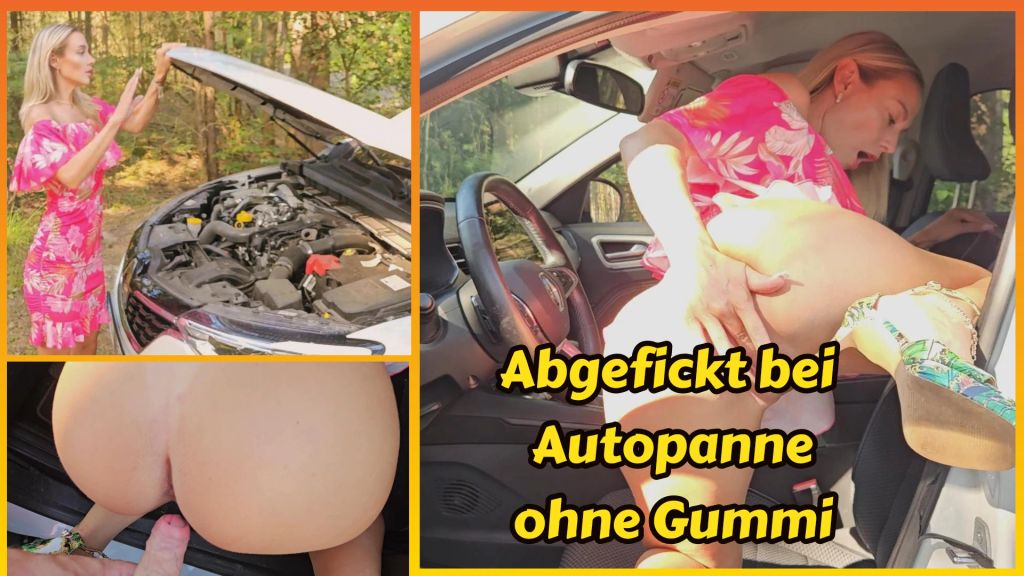 sexy foto nr. 9 von Autopanne + Spaziergänger fickt mich ohne Gummi Doggy ab.