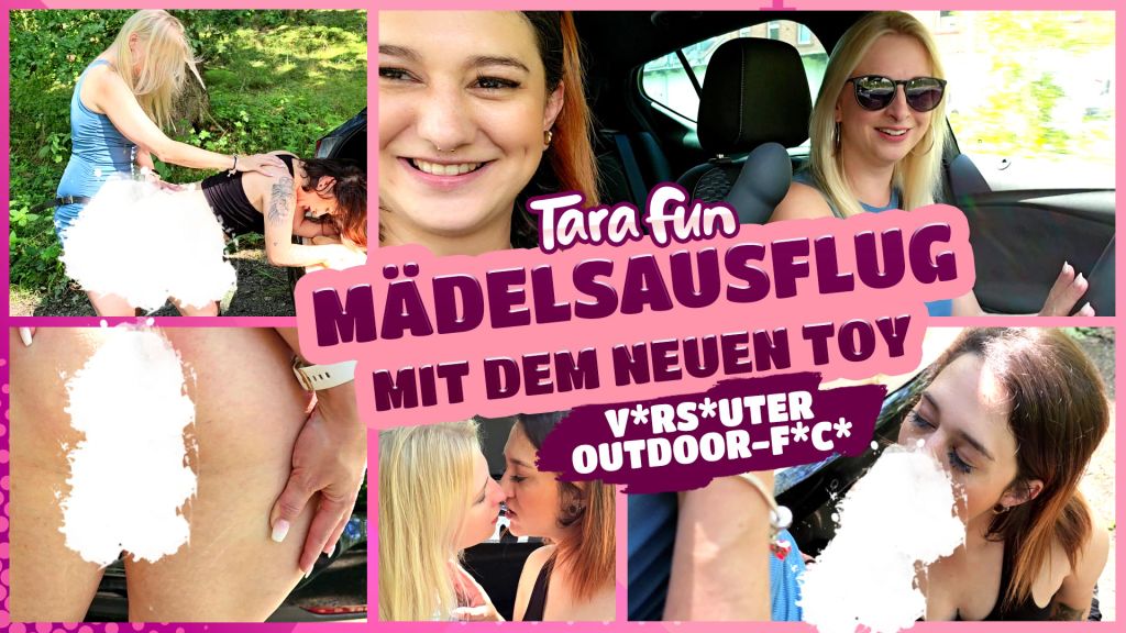 Mädelsausflug mit dem neuen Toy - Versauter OUTDOOR-FICK