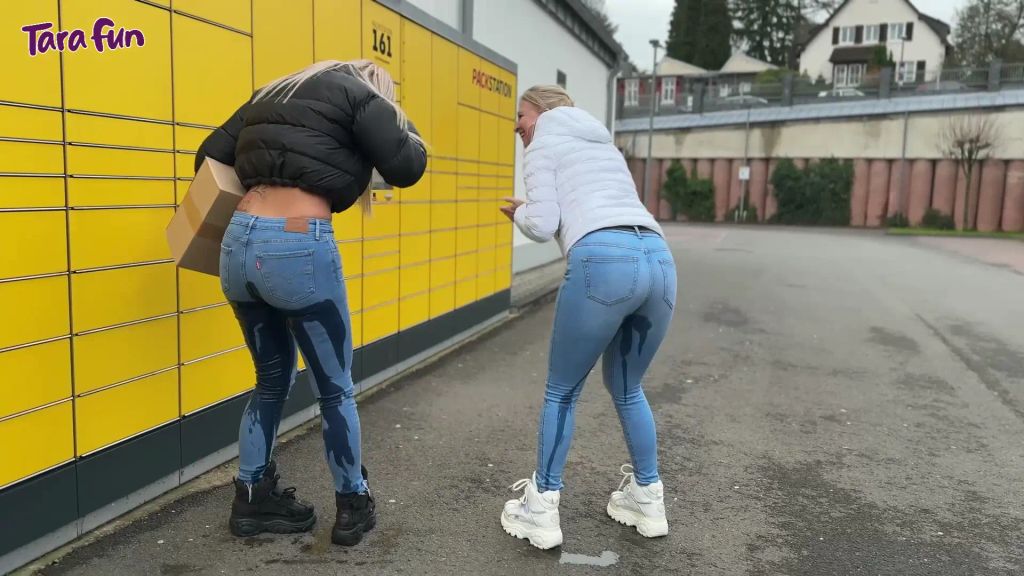 sexy foto nr. 6 von JEANSPISS Fetisch - Vor Packstation EINGEPISST