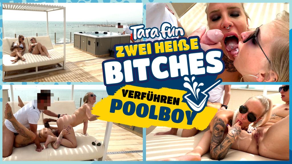 sexy foto nr. 10 von Zwei heiße BITCHES verführen Poolboy