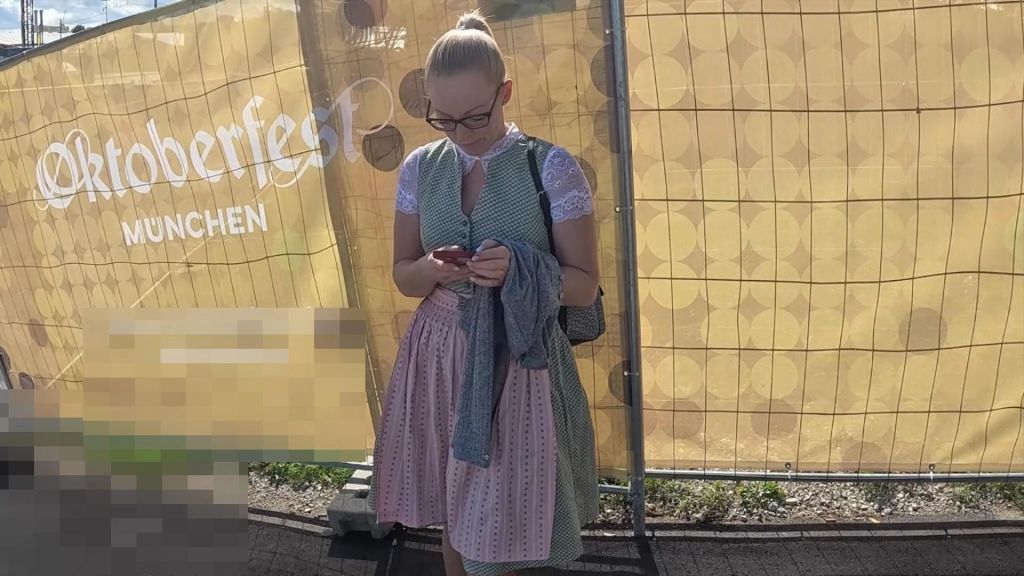 Münchens WIESENSCHLAMPE 2024|MIT CREAMPIE INS FESTZELT O´ZAP