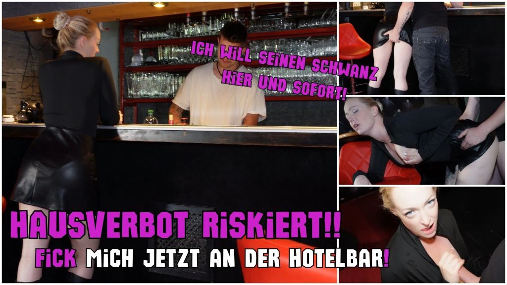 sexy foto nr. 10 von HAUSVERBOT Riskiert | Fick mich JETZT an der Hotelbar!