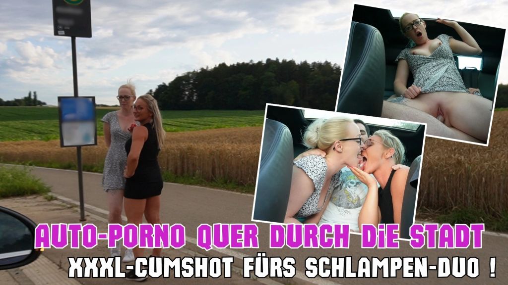 sexy foto nr. 10 von AUTO-PORNO quer durch die Stadt! XXXL-Cumshot fürs Schlampen