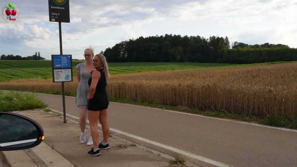 AUTO-PORNO quer durch die Stadt! XXXL-Cumshot fürs Schlampen