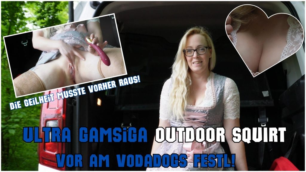 sexy foto nr. 10 von Ultra gamsiga OUTDOOR SQUIRT vor am Vodadogs Festl!