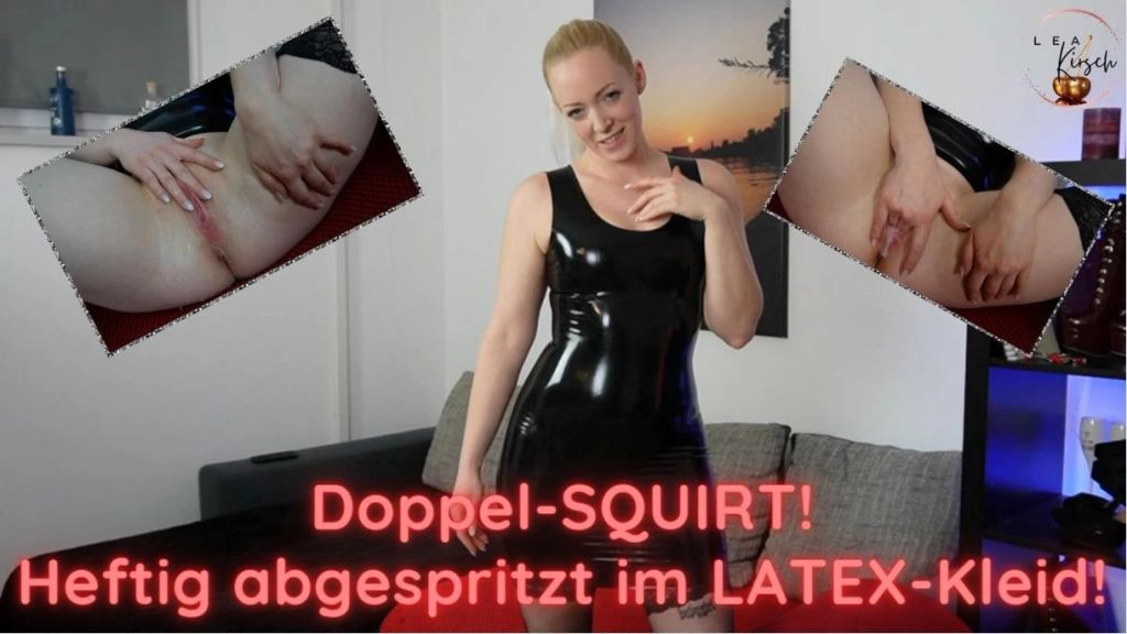 sexy foto nr. 10 von Doppel-SQUIRT heftig abgespritzt im LATEX-Kleid!!!