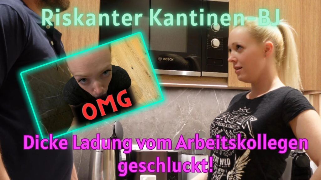 sexy foto nr. 10 von OMG Riskanter Kantinen-BJ! Dicke Ladung vom Arbeitskollegen