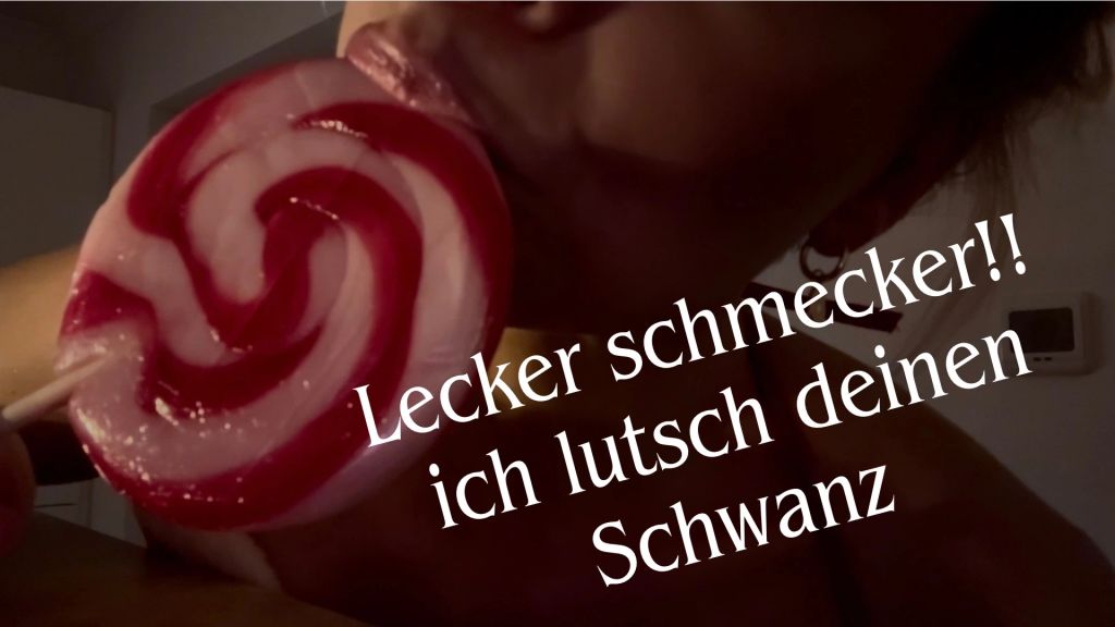 LECKER-SCHMECKER! Ich lutsch deinen Schwanz!!