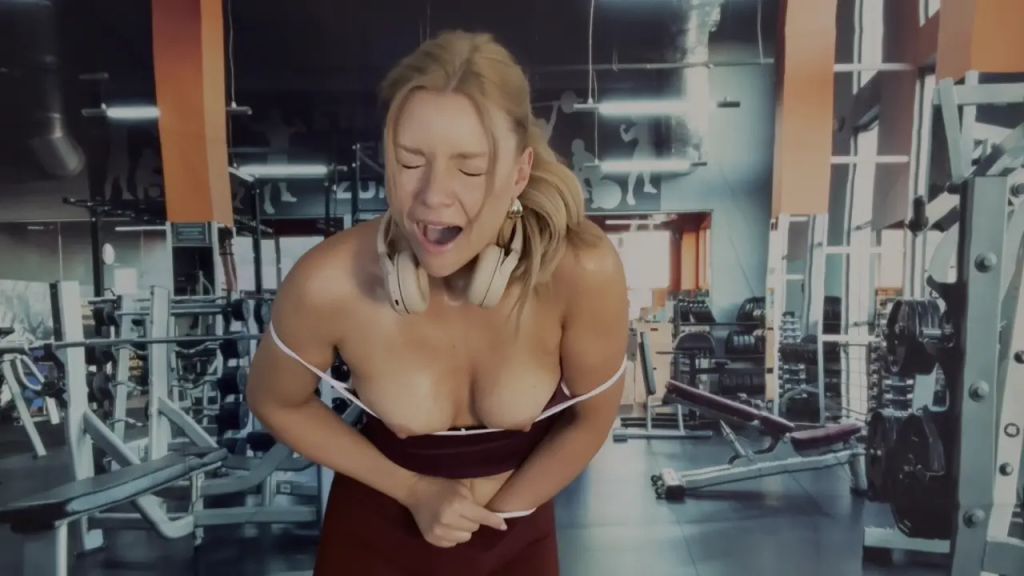 Vorschaubild 9 zum Video „Spontan gekommen im Gym! Upsi!“