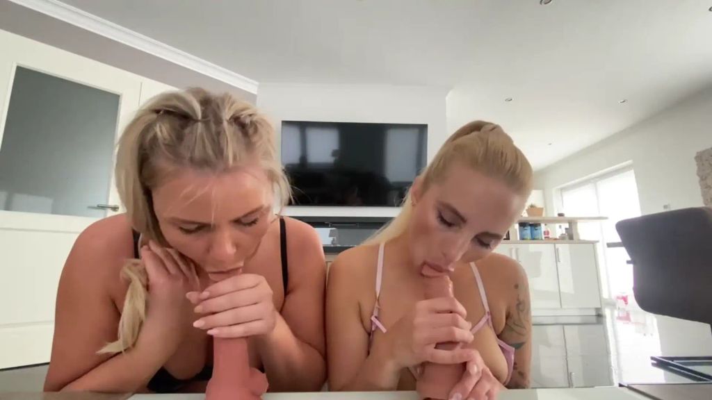 sexy foto nr. 7 von BLOWJOB- CHALLENGE!! Hanna und ich blasen um die Wette!