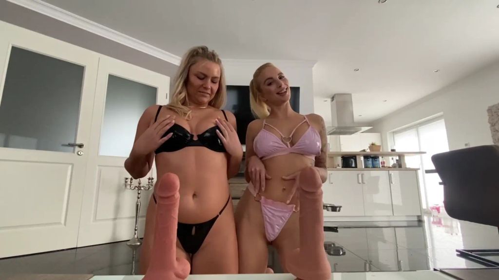 BLOWJOB- CHALLENGE!! Hanna und ich blasen um die Wette!