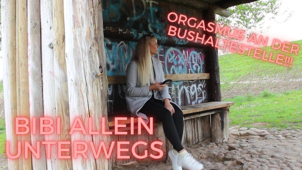 sexy foto nr. 9 von BIBI allein unterwegs! Orgasmus an der Bushaltestelle!!