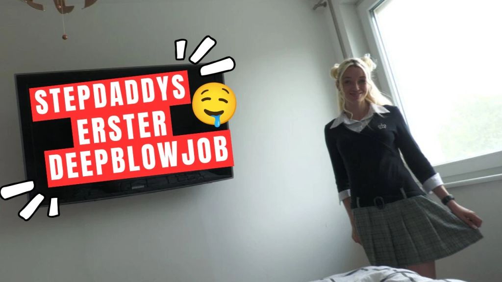 sexy foto nr. 10 von Stepdaddys erster Deepblowjob