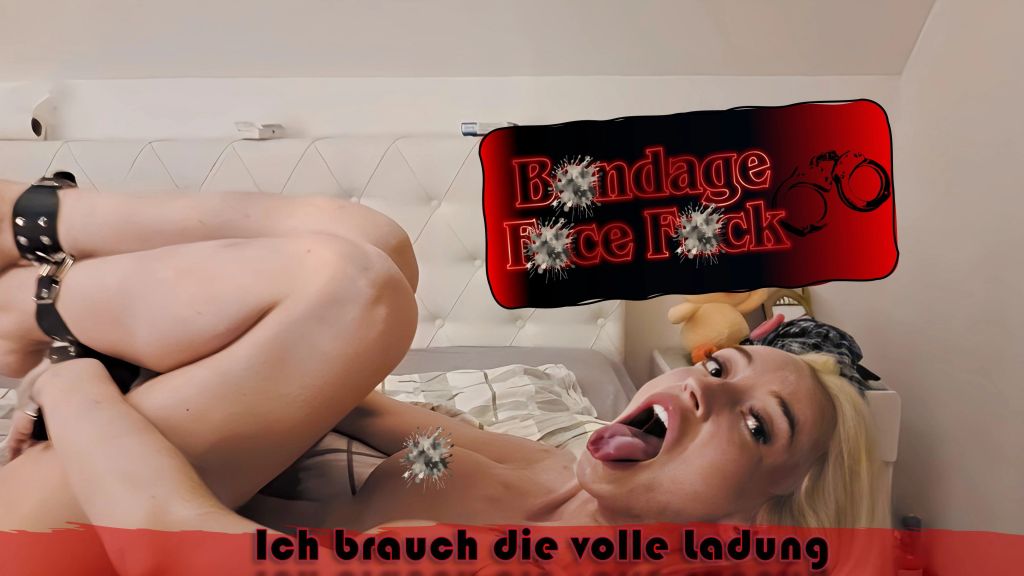 Mein erstes mal Bondage Facefuck!