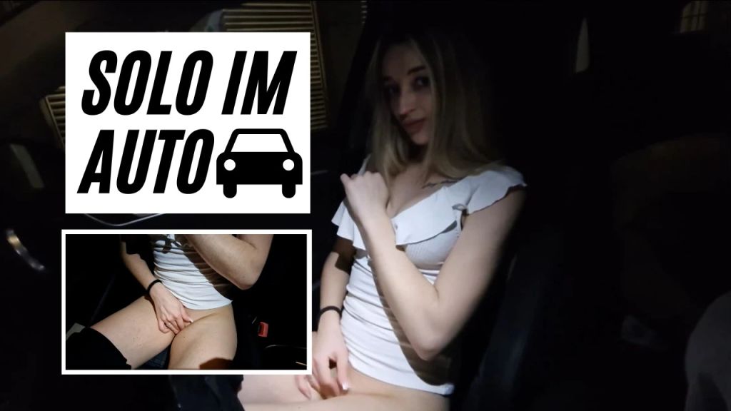 Spontanes Solo im Auto - Public in Hamburg