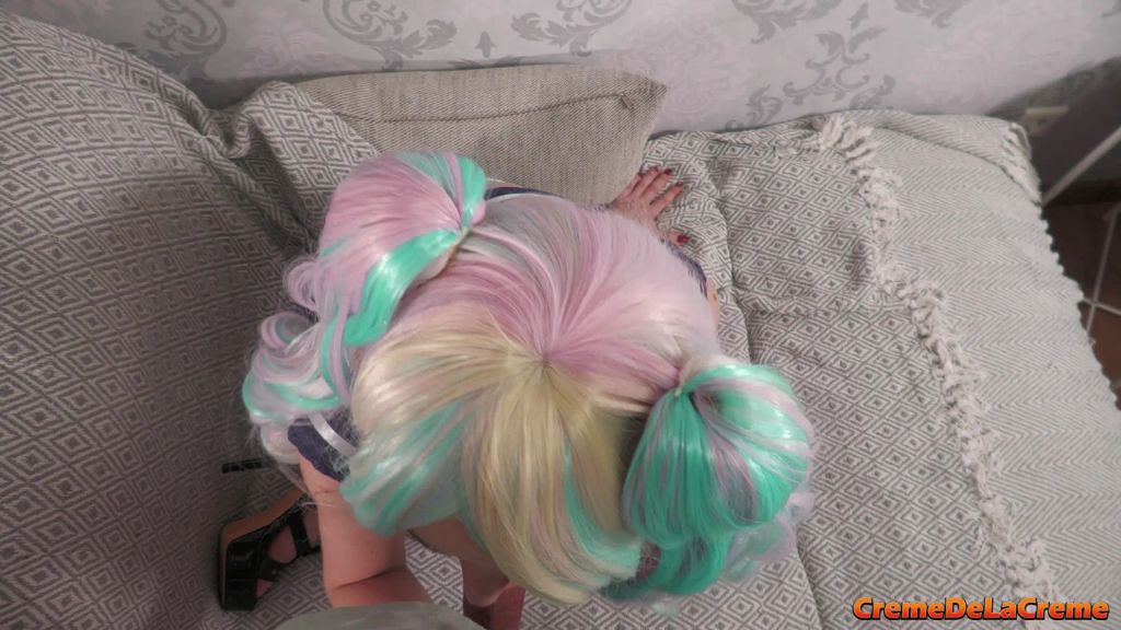 sexy foto nr. 3 von Daddys Cosplaygirl strengt sich an