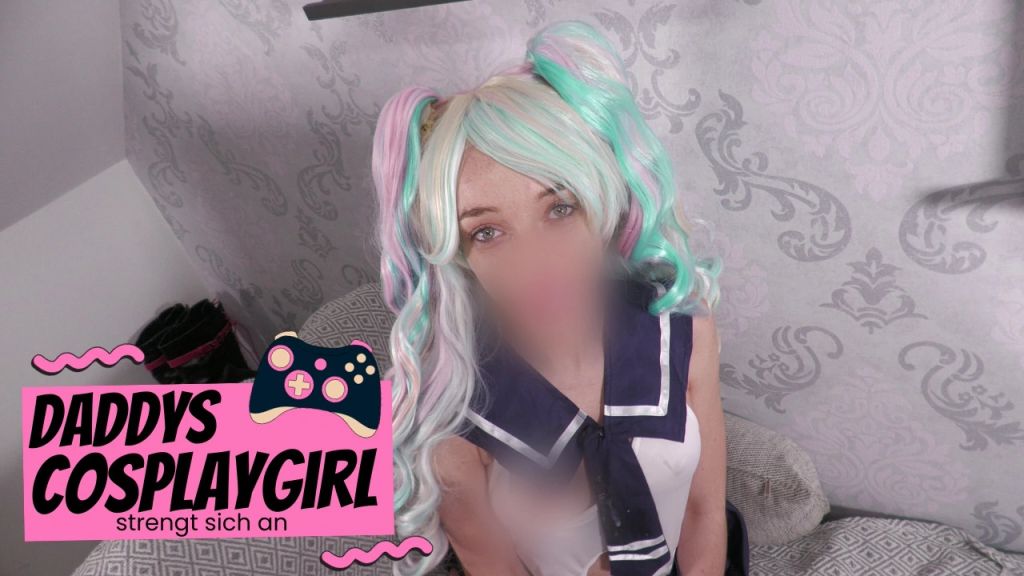 Daddys Cosplaygirl strengt sich an