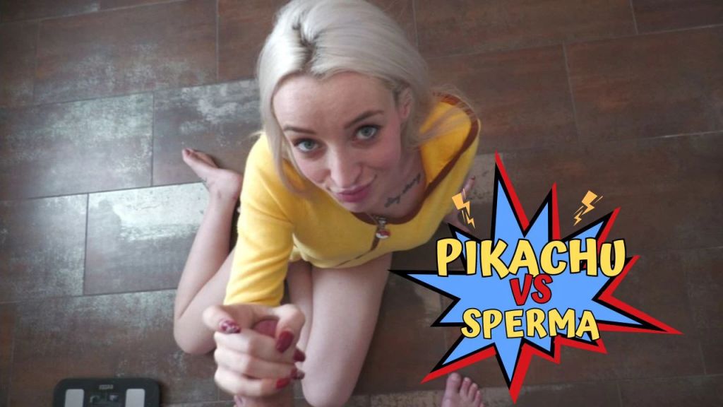 sexy foto nr. 10 von Pikachu Girl vs. Sperma