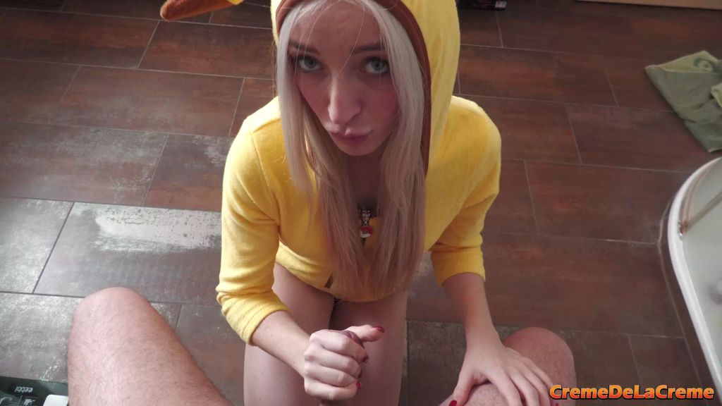 Pikachu Girl vs. Sperma
