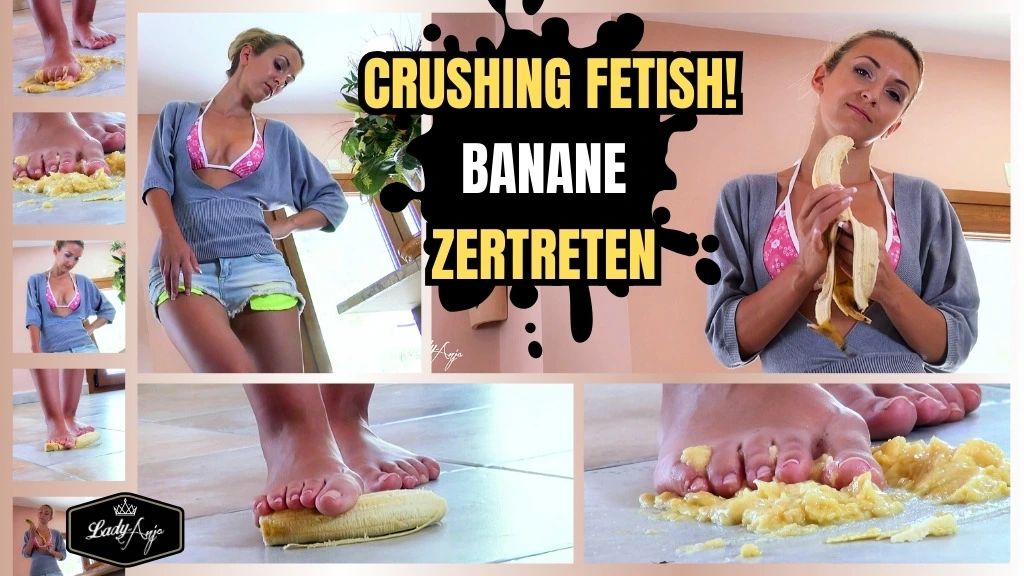 sexy foto nr. 10 von Crushing Fetish! Banane zertreten!
