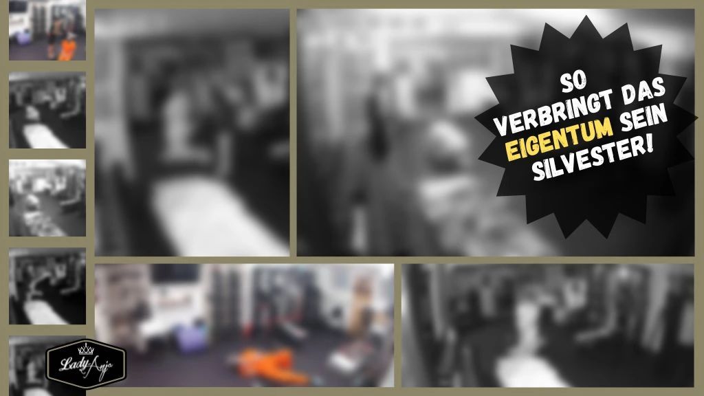 So verbringt der 24/7 Sklave sein Silvester!