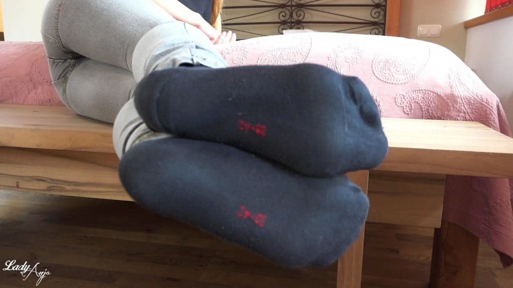 sexy foto nr. 5 von Fußfetisch: Mit getragenen Socken geknebelt