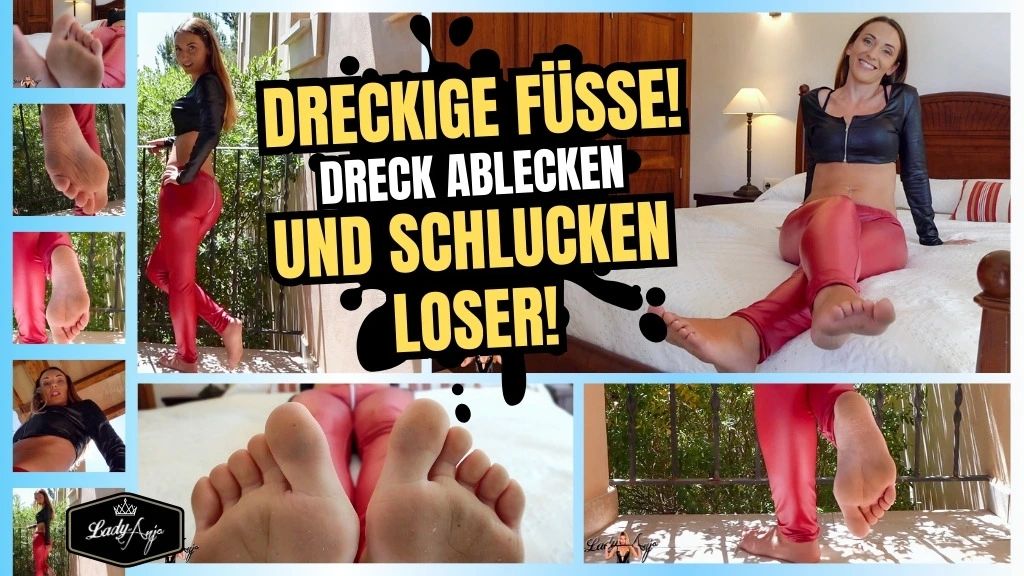 sexy foto nr. 10 von Dreckige Füße! Dreck ablecken und schlucken, Loser!