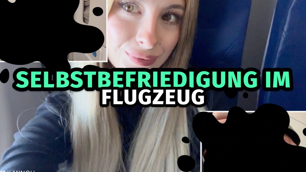 SB im Flugzeug