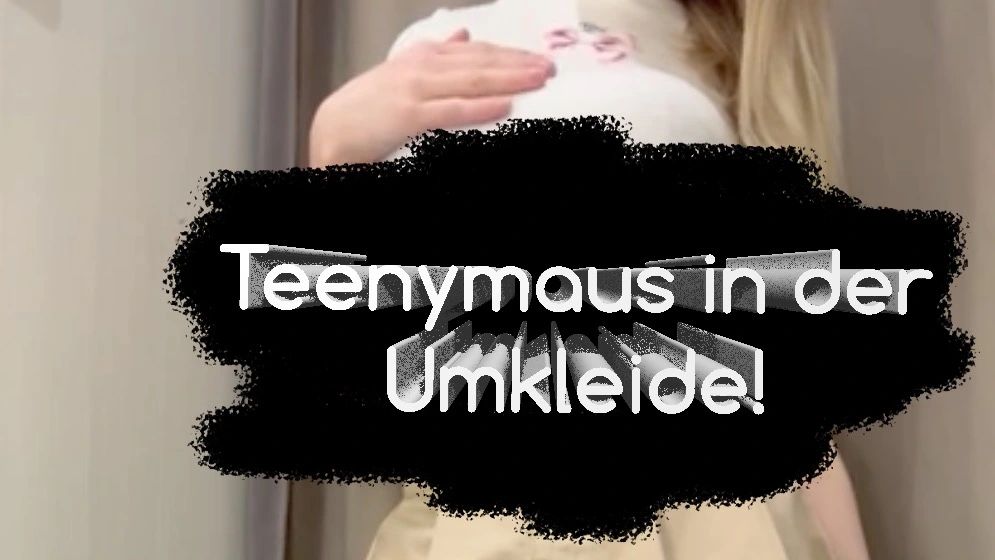 sexy foto nr. 10 von Süße Tenny Maus befriedigt sich in der Umkleidekabine!