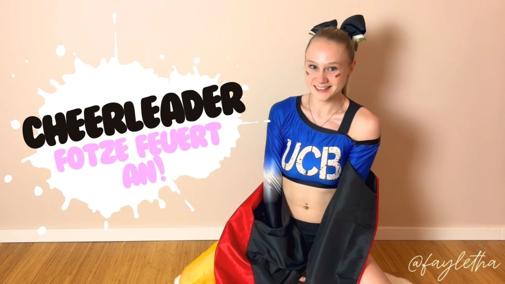 Cheerleader Fotze feuert an!