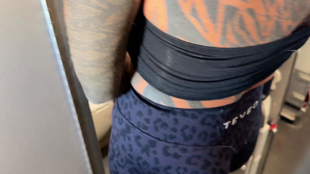 Vorschaubild 2 zum Video „2 Girls auf der Flugzeug Toilette - was da wohl passiert? 😈“