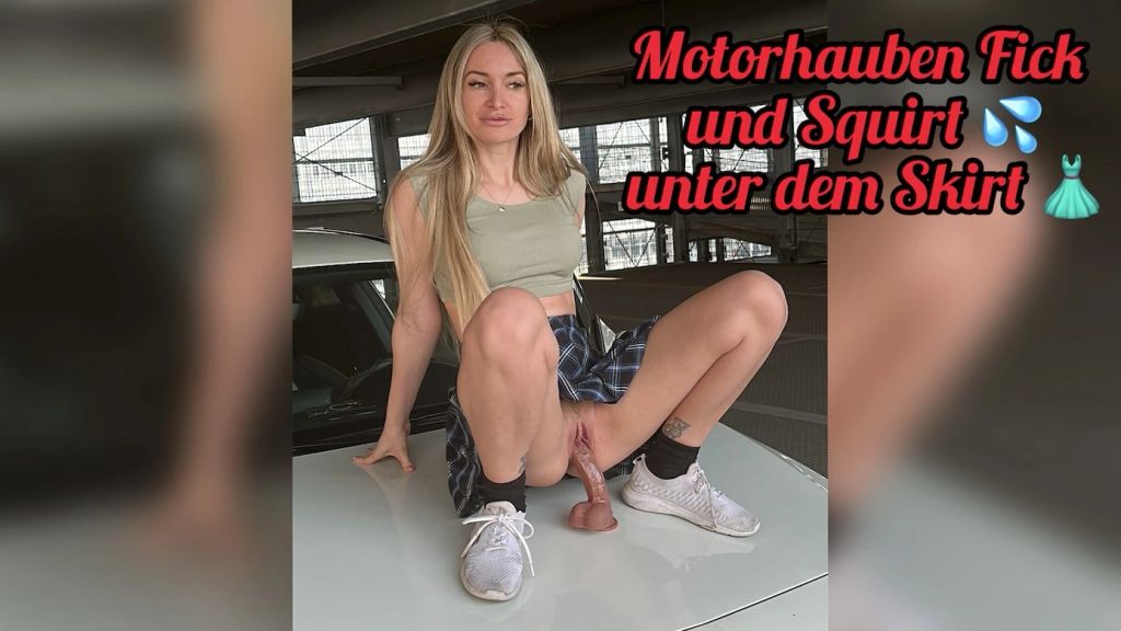 sexy foto nr. 2 von Motorhauben Fick und Squirt 💦 – unter dem Skirt 👗
