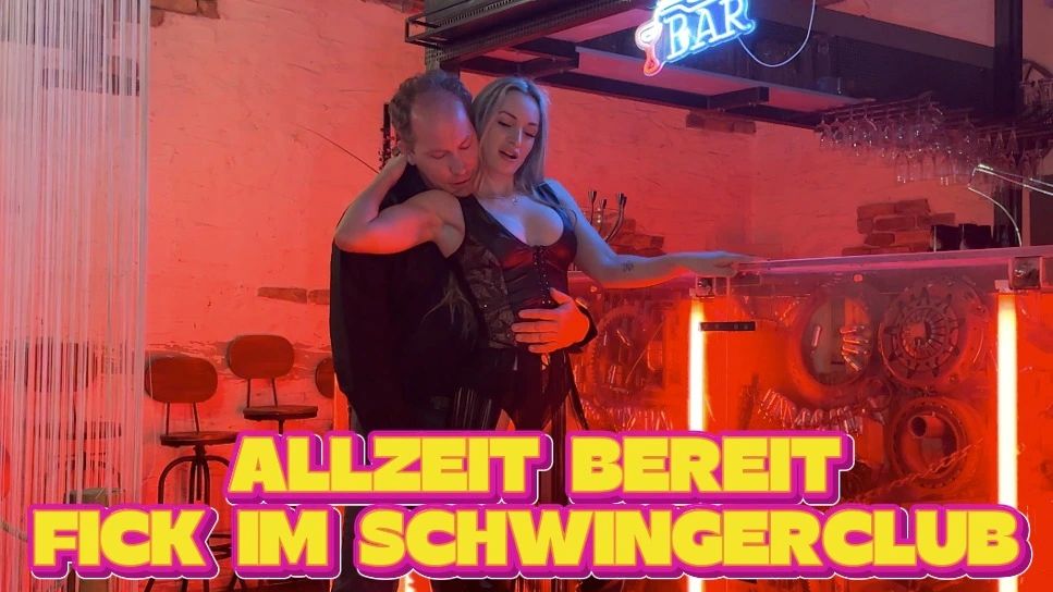 Allzeit bereit! Fick im Swingerclub