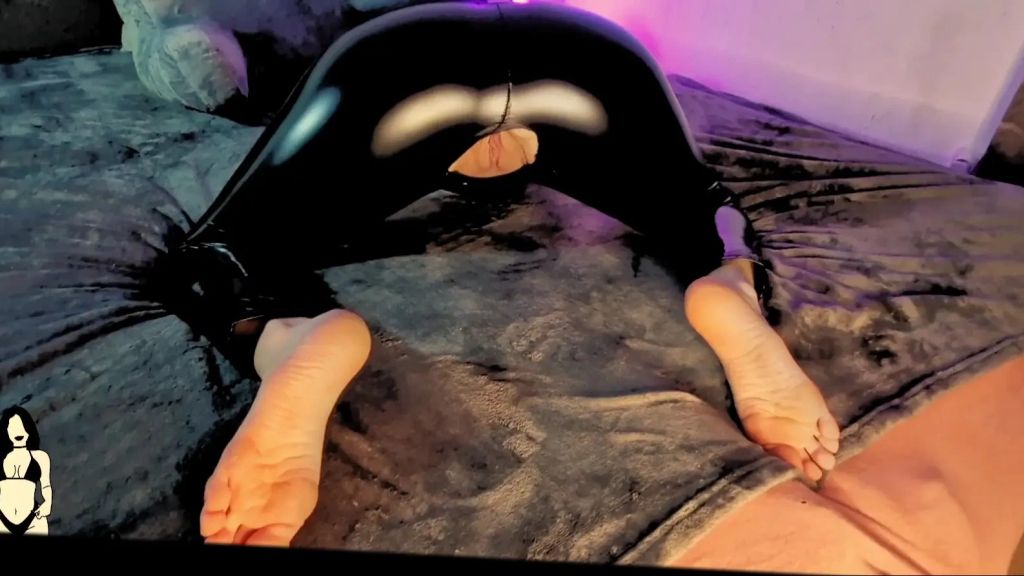sexy foto nr. 10 von Wetlookleggings absturz