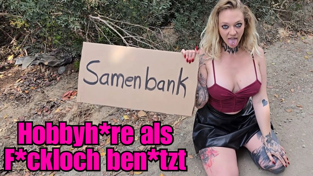 PERVERSE AMATEUR HURE als Fickloch ben*tzt!