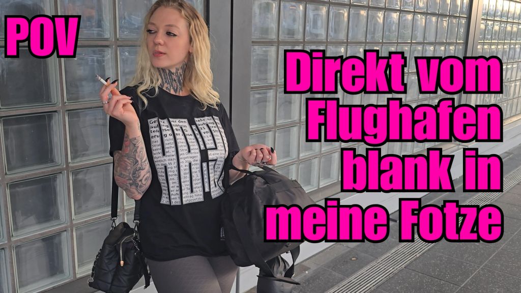 Jeder darf ran! Vom Flughafen abgeschleppt und reingespritzt