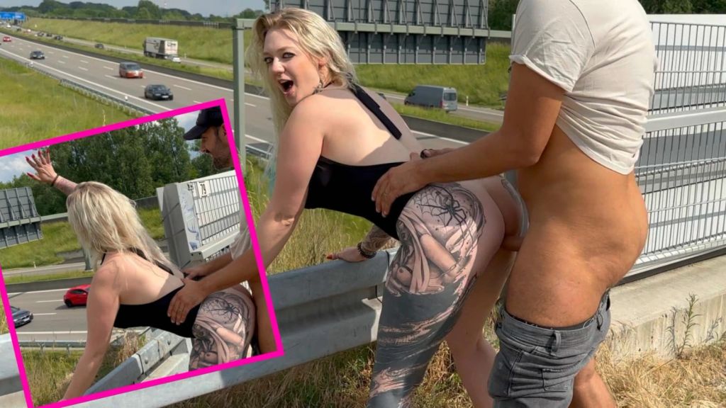 Vorschaubild 10 zum Video „EXTREM PUPLIC!! Creampie auf der A8 Autobahnbrücke!!“