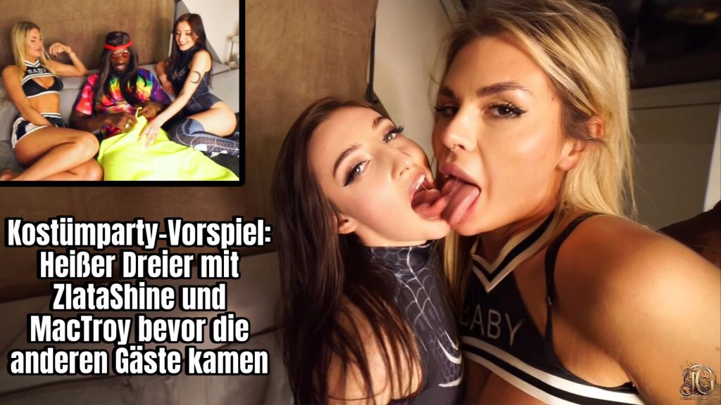 Vorschaubild 9 zum Video „Dreier mit BBC bevor die Gäste auf die Kostümparty kommen“