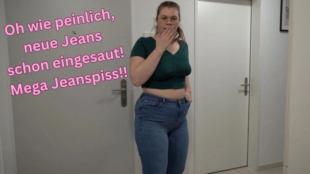 sexy foto nr. 10 von Oh wie peinlich, neue Jeans schon eingesaut! Mega Jeanspiss!