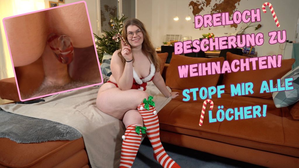 sexy foto nr. 10 von Dreiloch Bescherung zu Weihnachten! Stopf mir alle Löcher