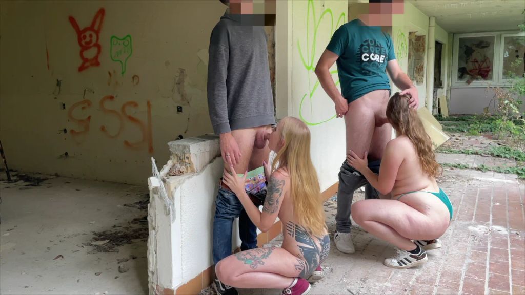 sexy foto nr. 4 von Fickparty am Lostplace! Hier dürfen alle einmal ran!
