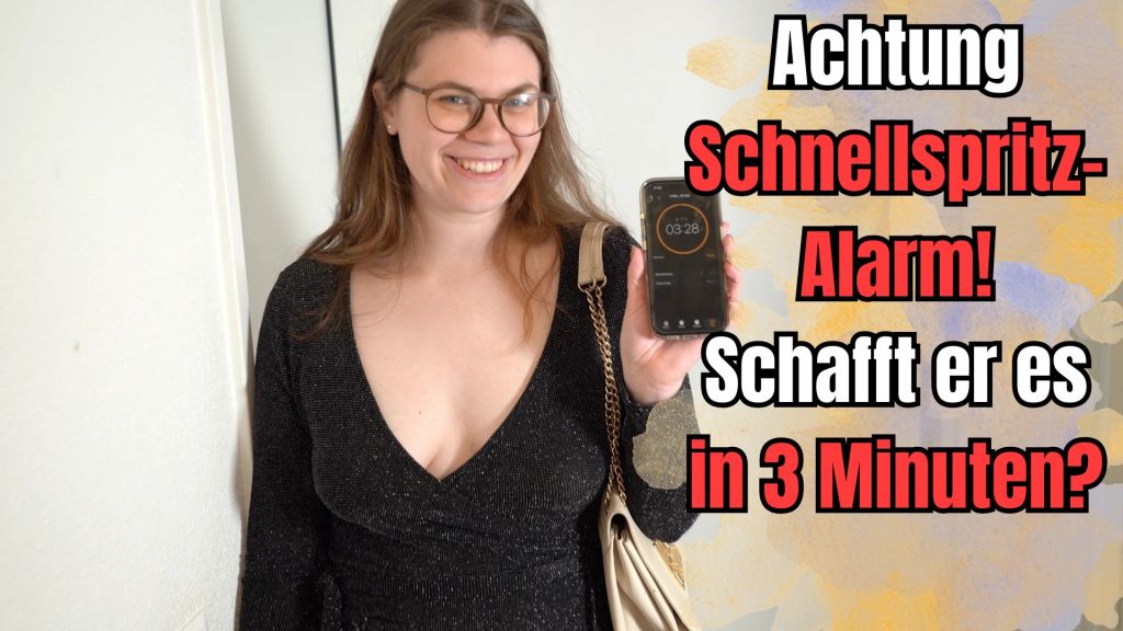 sexy foto nr. 10 von Achtung Schnellspritz-Alarm! Schafft er es in 3 Minuten?