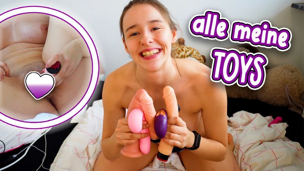 Ich stopfe meine Muschi mit allem was ich habe!