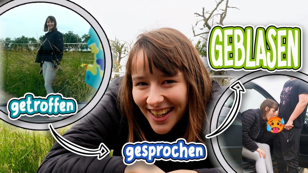 Spontaner RIESENSCHWANZ BLOWJOB! Er hat gefragt, ich habe ge